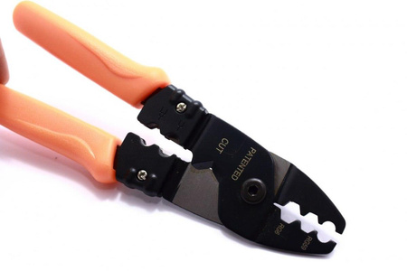 ZACISKARKA ZE ŚCIĄGACZEM IZOLACJI RG59 RG6 HT-233