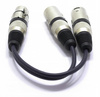 ADAPTER ROZDZIELACZ GNIAZDO XLR- 2X WTYK VITALCO