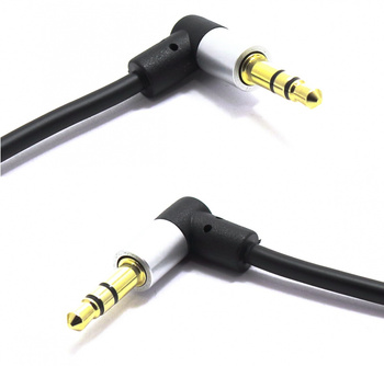 KABEL AUX JACK - JACK 3,5 STEREO VITALCO SLIM KĄTOWY 2,0M JKJ54 Vitalco