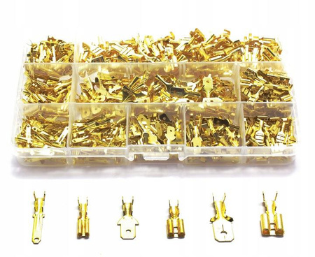 ZESTAW KONEKTORÓW SAMOCHODOWYCH KONEKTORY 600 SZT.