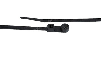 Opaski kablowe z uchwytem 110/3.5 100 sztuk