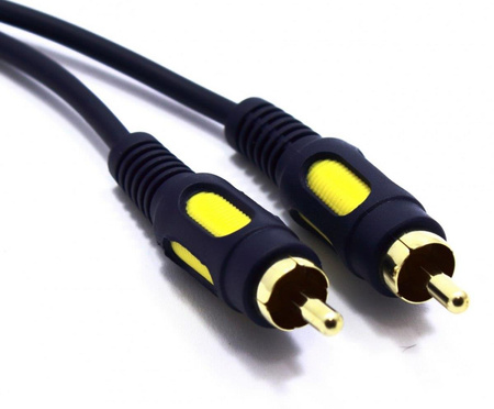 KABEL RCA CINCH WTYK - WTYK VITALCO ŁEZKA 5M RKD138