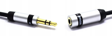 PRZEDŁUŻACZ AUX JACK 3,5 STEREO SLIM 1,5m JKP29 VITALCO