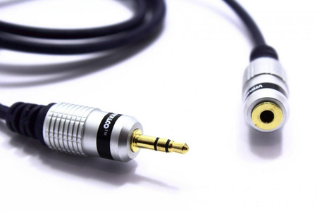 KABEL PRZEDŁUŻACZ MINI JACK 3,5MM AUX 5M VITALCO JKD40