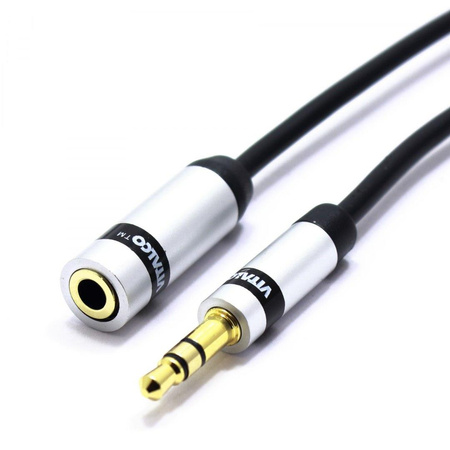 PRZEDŁUŻACZ AUX JACK 3,5 STEREO SLIM 3m JKP29 VITALCO