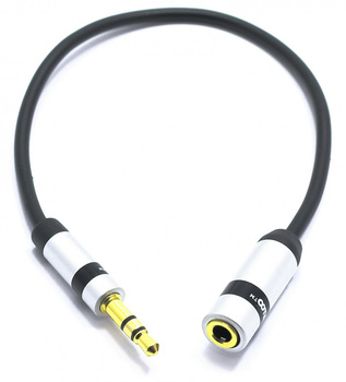 ADAPTER MIKROFON WTYK JACK 3.5 TRS - GNIAZDO TRRS