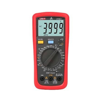 MIERNIK REZYSTANCJI POJEMNOŚCI TEMPERATURY UNI-T UT 39C