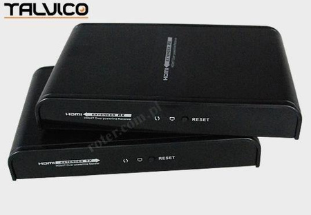 Extender HDMI do 300m przez zasilanie 230V LKV380 Talvico