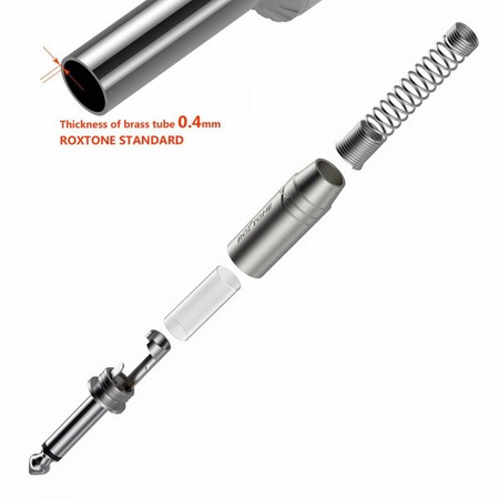 WTYK DUŻY JACK 6.3 MONO ROXTONE RJ2PP-NN