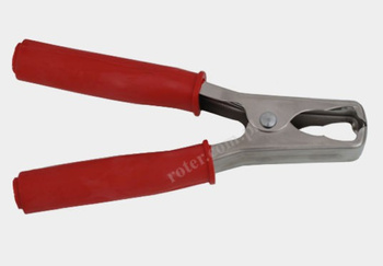 ZŁĄCZE AKUMULATORA KROKODYL 200A CZERWONY