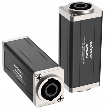 ADAPTER ŁĄCZNIK SPEAKON GNIAZDO RASX4MM ROXTONE