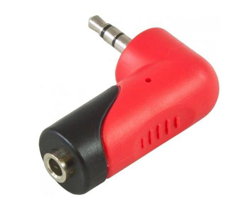 PRZEJŚCIÓWKA ADAPTER JACK 3.5 MINI 3.5 TRS RPAN200 KĄTOWY AUX 3,5 ROXTONE