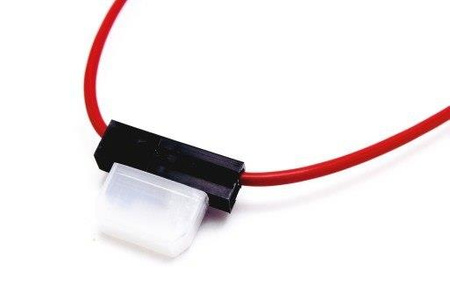 OPRAWA BEZPIECZNIKA NOŻOWEGO Z PRZEWODEM 2,5 MM2 CZERWONE