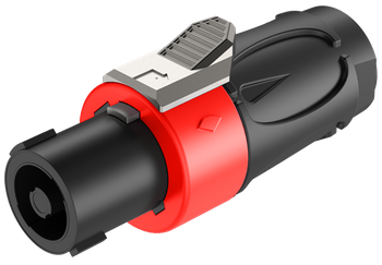 Wtyk Speakon 4 pin głośnikowy Roxtone RS4F-N-RD