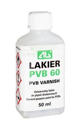 LAKIER PVB 60 DO PŁYTEK DRUKOWANYCH 50ML