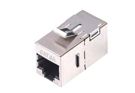ADAPTER RJ45 2X GNIAZDO KAT. 6A STP KEYSTONE