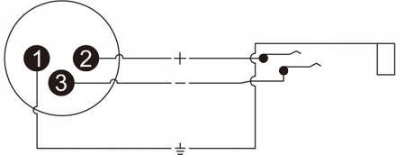 ADAPTER XLR MĘSKI GNIAZDO JACK 6.3 STEREO 6,3 ROXTONE