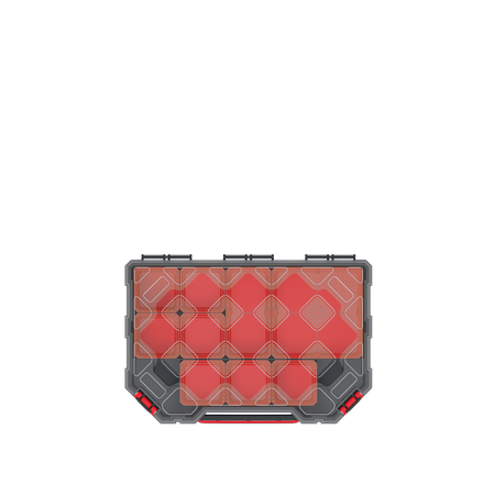 ORGANIZER SKRZYNKA NARZĘDZIOWA KUWETA TAGER 30 NISKI 195x284x25 Z PRZEGRODAMI