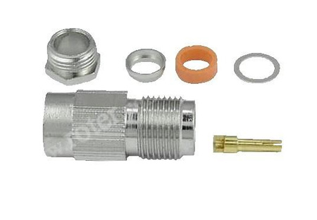 GNIAZDO TNC NA KABEL 59U SKRĘCANE