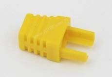 Odgiętka wtyku 8p8c, żółta