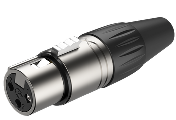 WTYK XLR ŻEŃSKI 3 PIN ROXTONE RX3FP-NT MIKROFONOWY