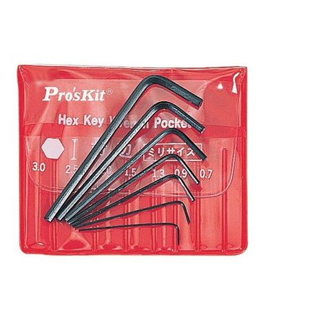 ZESTAW KLUCZY IMBUSOWYCH 7 SZT. 8PK-022 PROSKIT