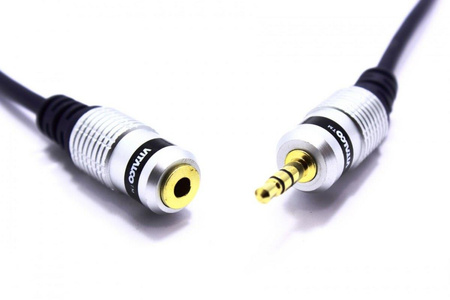 KABEL PRZEDŁUŻACZ MINI JACK 3,5MM AUX 5M VITALCO JKD40