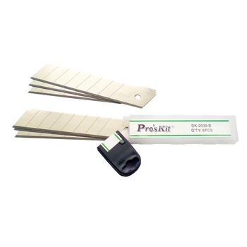 WYMIENNE WKŁADY DO NOŻYKA DK-2039 6 SZT