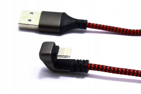 KABEL USB MICRO IPHONE 1M 180 STOPNI