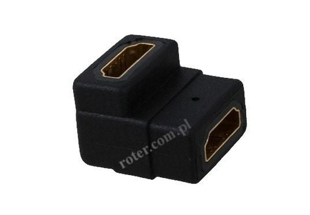 ADAPTER HDMI KĄTOWY GNIAZO GNIAZDO VITALCO