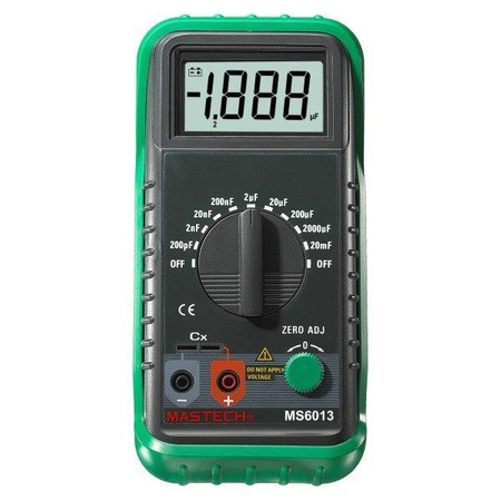 MIERNIK POJEMNOŚCI KONDENSATORÓW MASTECH MS6013 MS-6013