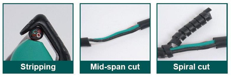 ŚCIĄGACZ IZOLACJI Z PRZEWODÓW 4-28MM CP-326 PROSKIT