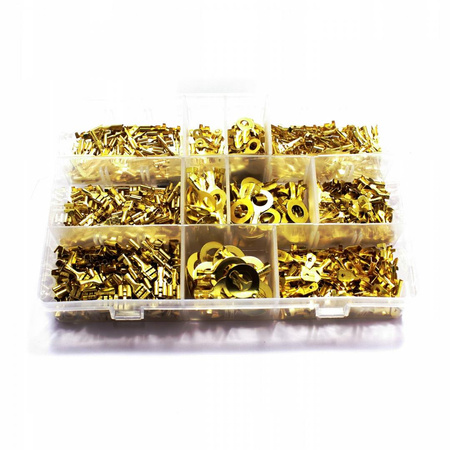 NAJWIĘKSZY ZESTAW KONEKTORÓW SAMOCHODOWYCH 750 SZT.