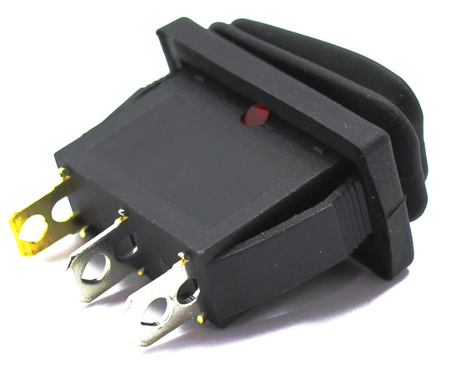 PRZEŁĄCZNIK HERMETYCZNY PROSTOKĄTNY ŻÓŁTY 230V