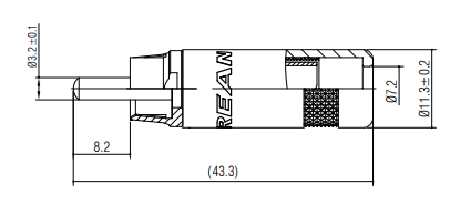 WTYK RCA NA KABEL NYS352BG REAN NEUTRIK CINCH CHINCH ZŁOTY ZŁĄCZE