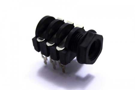 GNIAZDO JACK 6,3 STEREO MONTAŻOWE