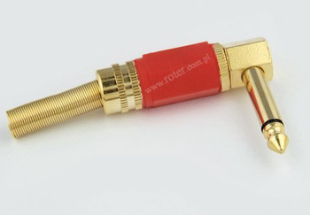 Wtyk Jack 6,3 mono kątowy jw658 Vitalco