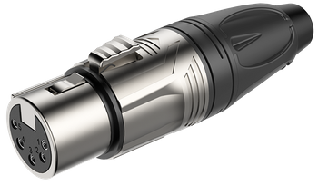 WTYK XLR ŻEŃSKI 5 PIN ROXTONE RX5F-NT DMX