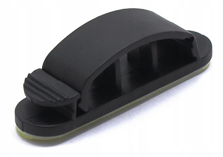 SAMOPRZYLEPNY ORGANIZER UCHWYT KABLI KLIPS 10X