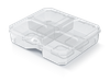 ORGANIZER NARZĘDZIOWY PRZEZROCZYSTY SQR BOX 15 NISKI SKRZYNKA