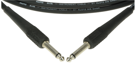 KABEL GITAROWY JACK 6.3 TS KLOTZ KIK 1.5m DO GITARY INSTRUMENTALNY