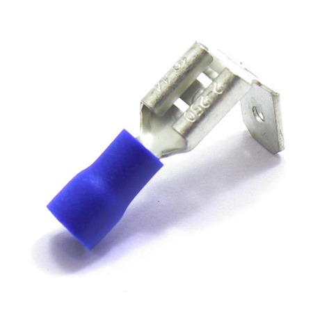 KONEKTOR 6,4 ŻEŃSKI Z ODCZEPEM NIEBIESKI 100 SZT