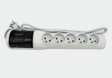 Listwa zasilająca ACAR XProtector 5,0m szara