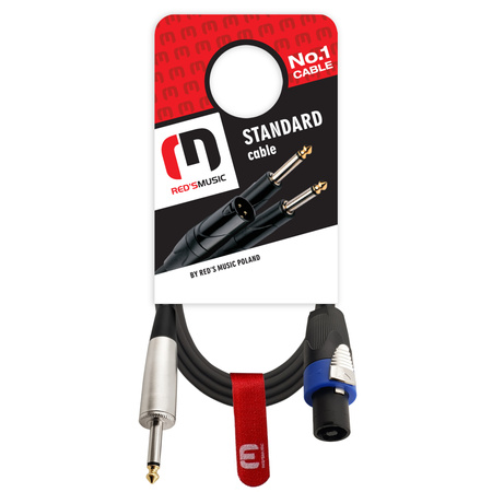 KABEL GŁOŚNIKOWY 2X2,5MM2 SP2220 SPEAKON - JACK 6.3 TS 2M DO KOLUMN