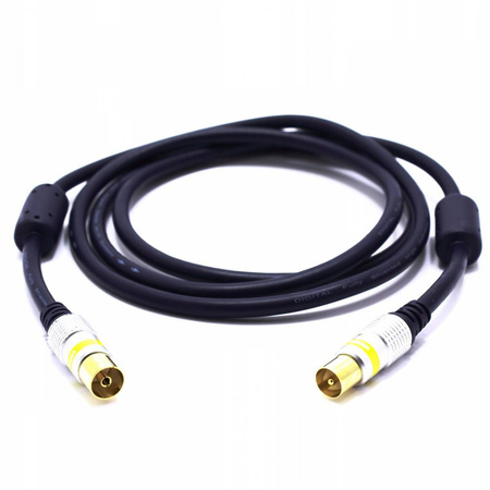 KABEL ANTENOWY TV WTYK - GNIAZDO 10M AK50
