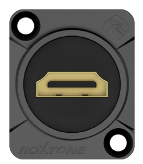GNIAZDO PANELOWE HDMI ROXTONE RAH14D-B