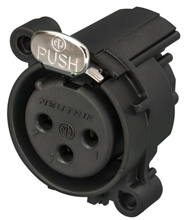 GNIAZDO XLR ŻEŃSKIE DO DRUKU NC3FAH NEUTRIK PCB