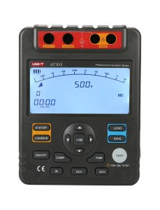 MIERNIK REZYSTANCJI IZOLACJI UNIT UT-512