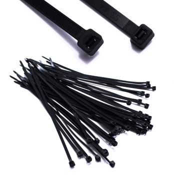 OPASKI KABLOWE ZACISKOWE 250/3.5 TRYTKI CZARNE 100 SZTUK