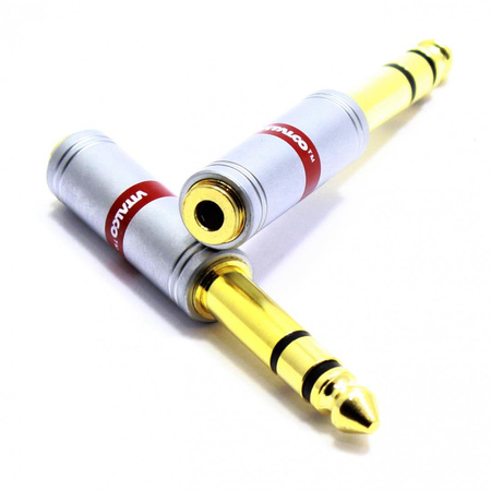 ADAPTER JACK 3.5 4 POLOWY - JACK 6.3 STEREO JP114 VITALCO